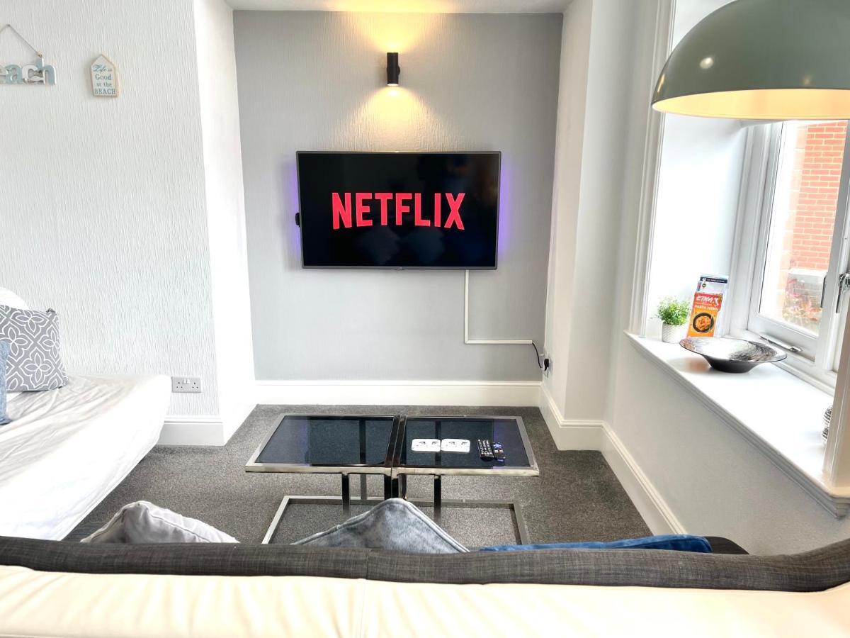 Modern Family Apartment Free Parking And Gym By Beach Bournemouth Luaran gambar