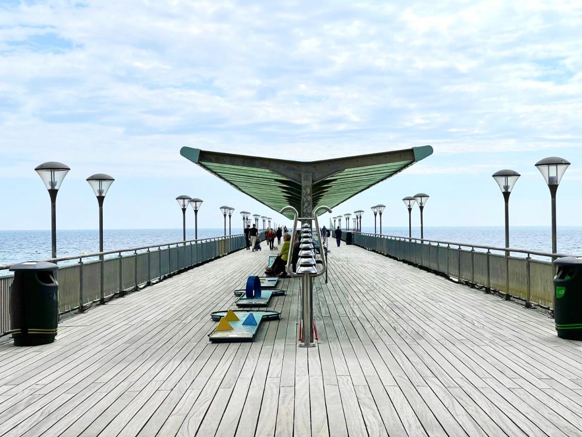 Modern Family Apartment Free Parking And Gym By Beach Bournemouth Luaran gambar